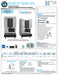 Hoshizaki Ice Dispensers DCM-271BAH-OS with cubelet icemaker and air-cooled, hands-free operation.