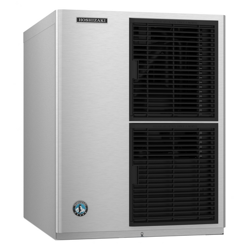 Hoshizaki KM-660MAJ-E crescent cuber icemaker, air-cooled, stainless steel, energy-efficient design.