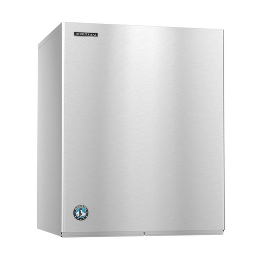 Hoshizaki KM-901MRJZ3 Crescent Cuber Icemaker, stainless steel, remote-cooled.