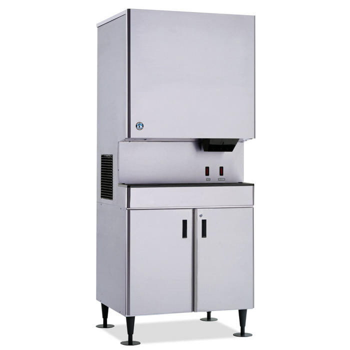 Hoshizaki SD-750 Icemaker and Dispenser Stand with Lockable Doors, Corrosion-Resistant Stainless Steel.