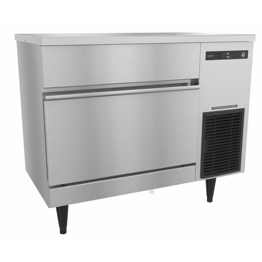 Hoshizaki IM-200BAC square cuber icemaker with built-in storage bin, air-cooled.