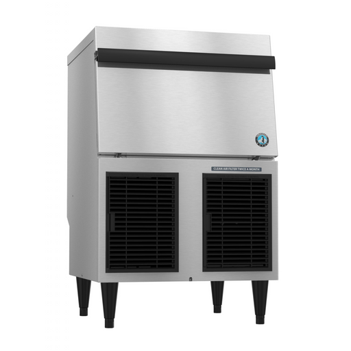 Hoshizaki F-330BAJ-C Cubelet Icemaker with built-in storage bin, air-cooled.