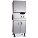 Hoshizaki SD-500 Icemaker/Dispenser Stand with Lockable Doors in stainless steel.