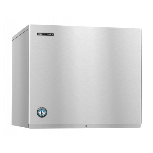 Hoshizaki KML-325MWJ water-cooled crescent cuber icemaker with stainless steel exterior.