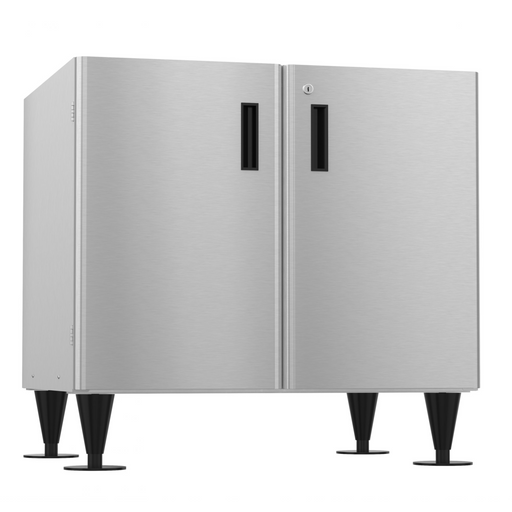 Hoshizaki SD-750 Icemaker/Dispenser Stand with Lockable Doors, Stainless Steel Exterior, Compatible with DCM-751 Series.