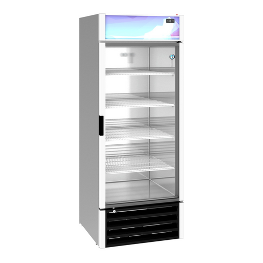 Hoshizaki FM-23-HC single section glass door freezer merchandiser.