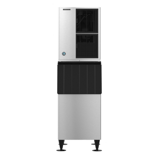 Crescent Cuber Icemaker Hoshizaki KM-660MAJ-E, Air-cooled, 280 kg ice production, stainless steel, energy efficient design.