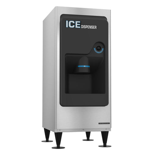 Hoshizaki Dispensers DB-130H, 22″ hotel ice dispenser with 130 lbs capacity, stainless steel exterior.