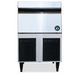 Hoshizaki F-330BAJ flaker icemaker with built-in storage bin.