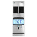 Hoshizaki Dispensers DM-4420N, 22″ W countertop ice and water dispenser with stainless steel exterior.