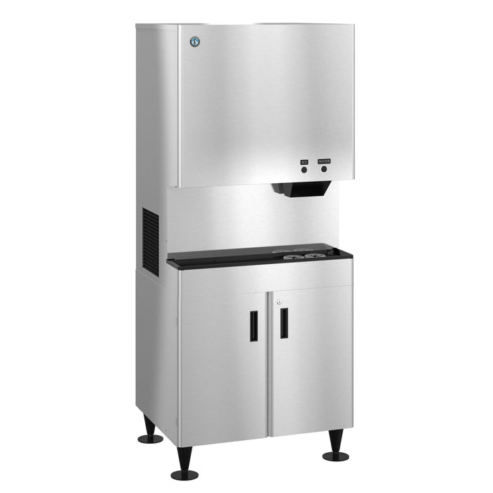 Hoshizaki Dispensers DCM-752BAH-OS, Cubelet Icemaker, Air-cooled, Hands Free Dispenser with Built-in Storage Bin