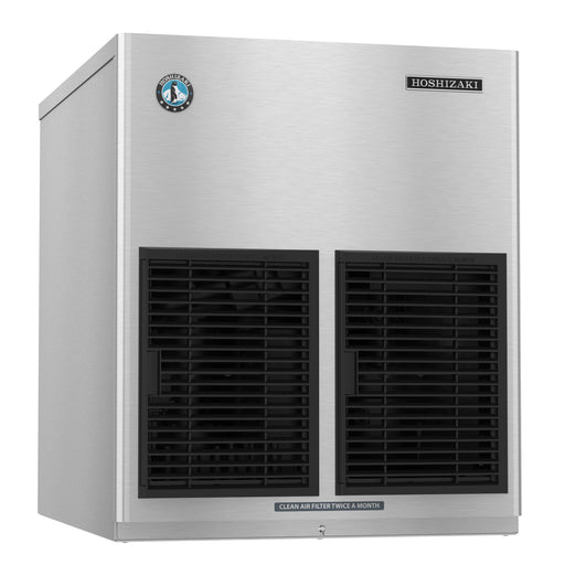 Hoshizaki F-1002MRJZ-C cubelet icemaker, remote-cooled, stainless steel exterior.