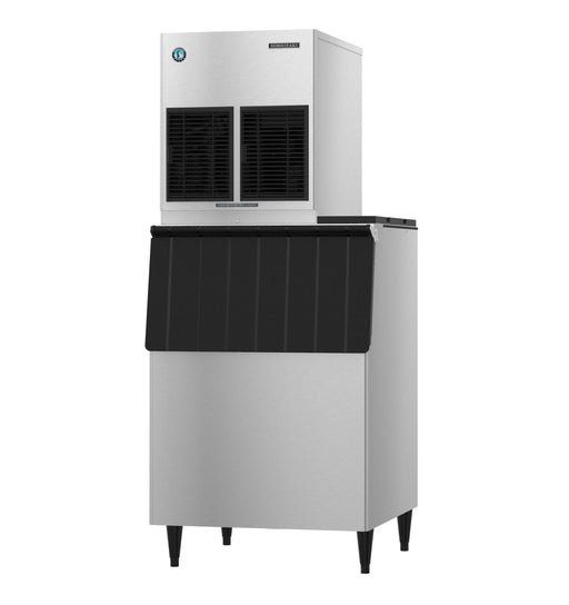 Hoshizaki F-1002MRJZ-C Cubelet Icemaker, remote-cooled, stainless steel, up to 821 lbs of ice production, durable and efficient design.