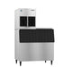 Hoshizaki F-1002MRJZ flaker icemaker, remote-cooled, stainless steel, 907 lbs/day.