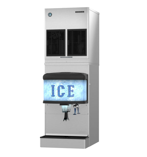 Hoshizaki FD-650MRJZ-C Cubelet Icemaker, remote-cooled, stainless steel exterior.