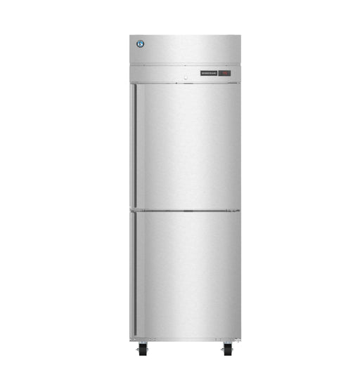 Hoshizaki HC1A-HS heated cabinet, single section upright with half stainless doors and lock.