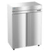 Hoshizaki HC2A-FS Heated Cabinet, two-section upright with full stainless steel doors and lock.