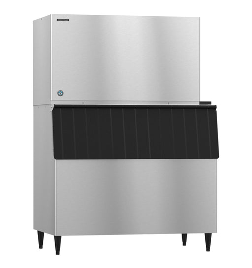 Hoshizaki KM-1301SRJZ3 Crescent Cuber Icemaker, Remote-cooled, stainless steel, ENERGY STAR qualified.