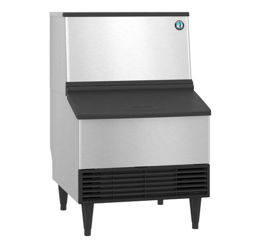 Hoshizaki KM-231BAJ Crescent Cuber Icemaker with built-in storage bin.