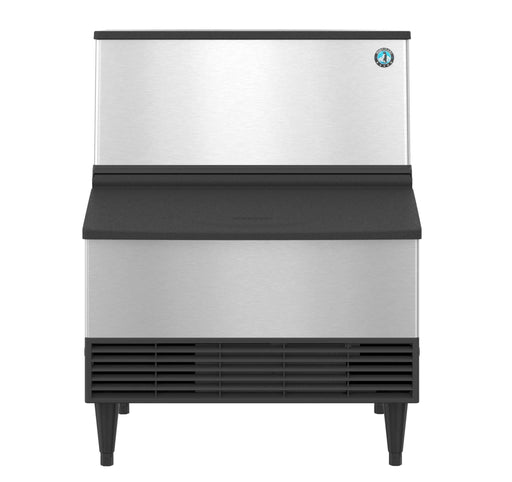 Hoshizaki KM-301BAJ, Crescent Cuber Icemaker, Air-cooled with built-in storage bin.