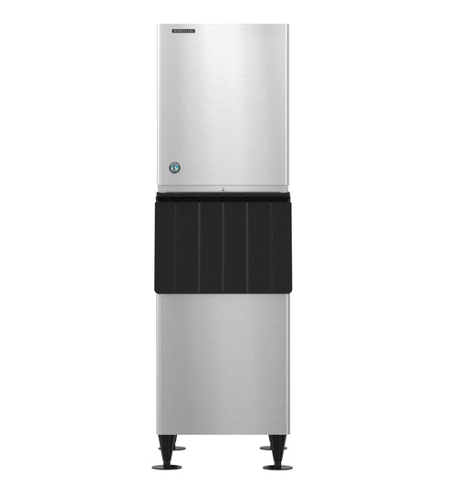 Hoshizaki KM-520MRJZ remote-cooled crescent cuber icemaker, stainless steel exterior.