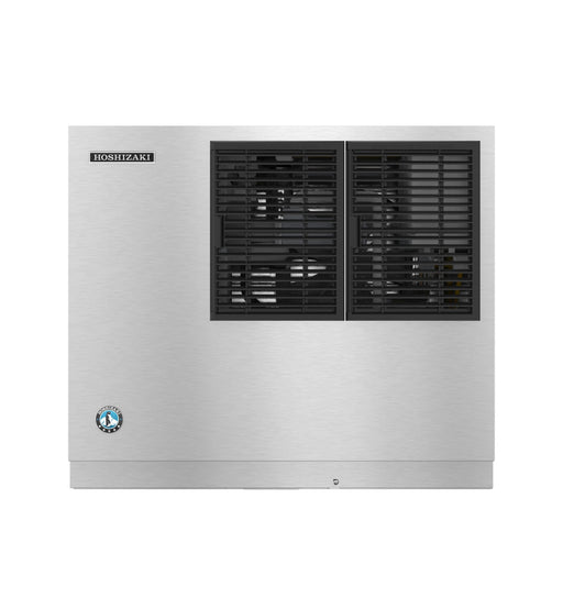 Hoshizaki KMD-705MAJ crescent cuber icemaker, air-cooled, stainless steel exterior, efficient ice production.