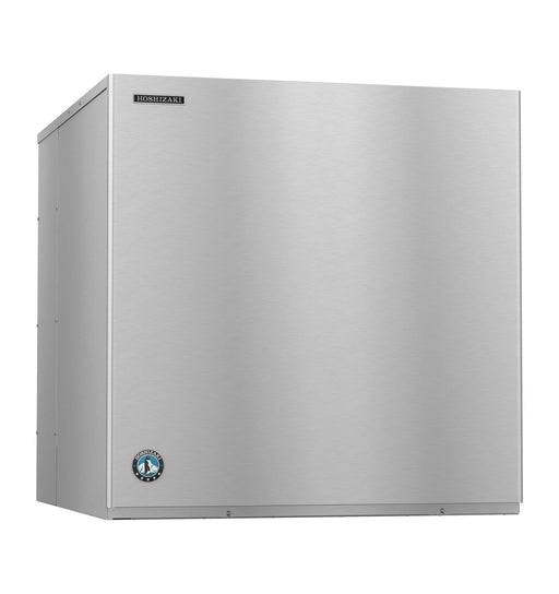 Hoshizaki KMH-2100SRJZ3 Crescent Cuber Icemaker, energy-efficient stainless steel unit.