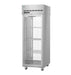 Hoshizaki Refrigerator PT1A-FG-FG, Single Section Pass Thru Upright with Full Glass Door and Lock.