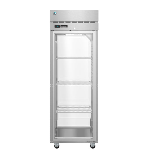 Hoshizaki Refrigerator PT1A-FG-FG, Single Section Pass Thru with Full Glass Door and Lock, Stainless Steel, Energy Efficient.