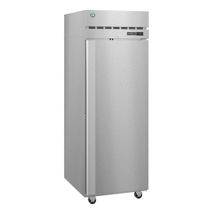 Hoshizaki R1A-FS single section upright refrigerator with full stainless door.