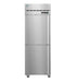 Hoshizaki R1A-HSL Refrigerator with Half Stainless Doors, Single Section Upright