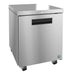 Hoshizaki UF27B-01 Single Section Undercounter Freezer with Stainless Door and Lock